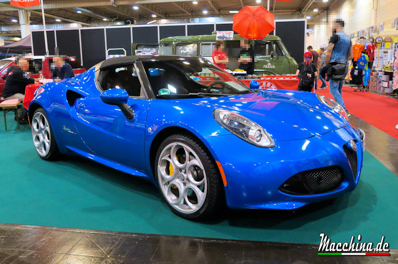Alfa Romeo 4C Spider Italia, Foto: Macchina.de